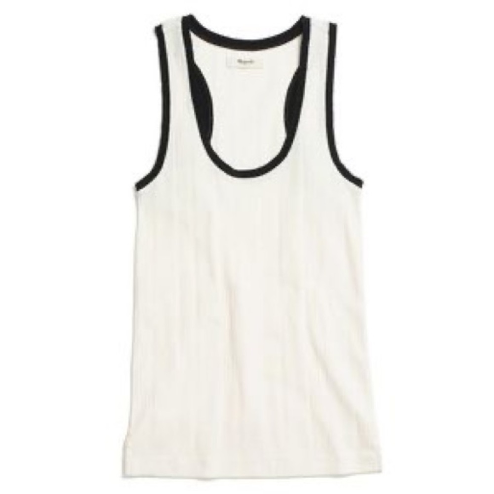 Madewell Ribbed Ringer tank - Picture 9 of 9